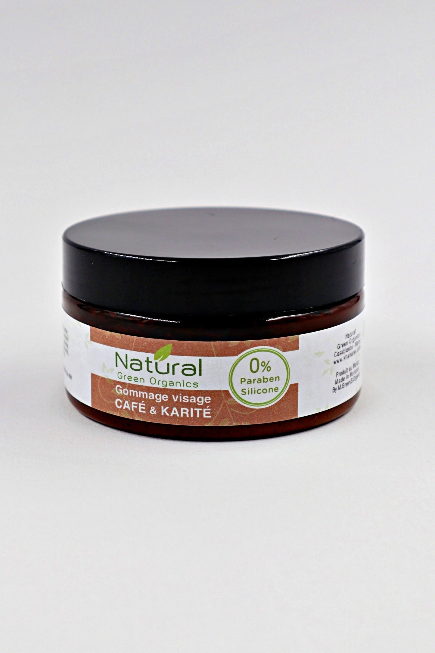 Facial scrub with Argan, Shea Butter & Coffee