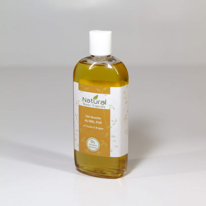 Gel douche au miel pur à l'huile d'argan - 320 ml