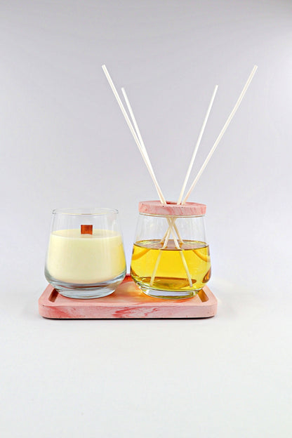 "Subtle Elegance" Candle and Diffuser Box