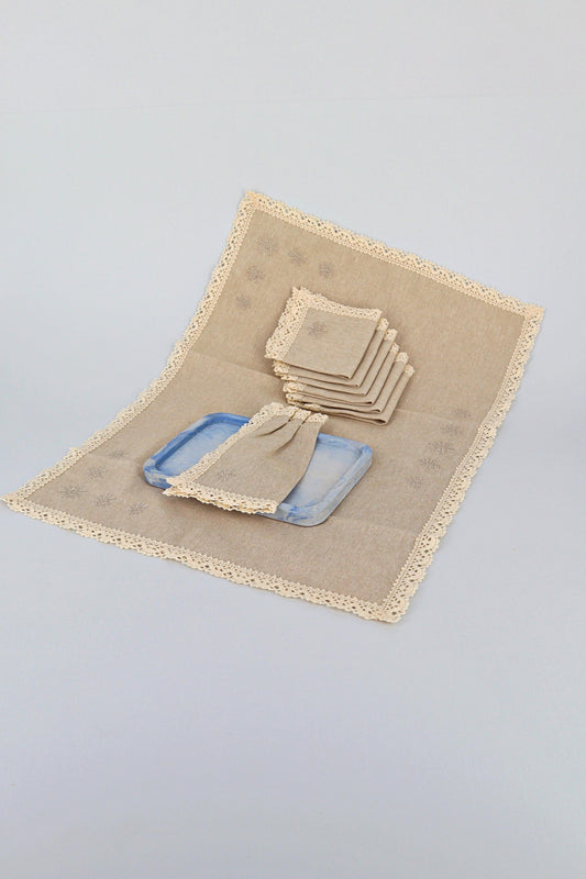 Ceramic Tray and Placemats Box